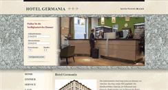 Desktop Screenshot of hotel-germania.net
